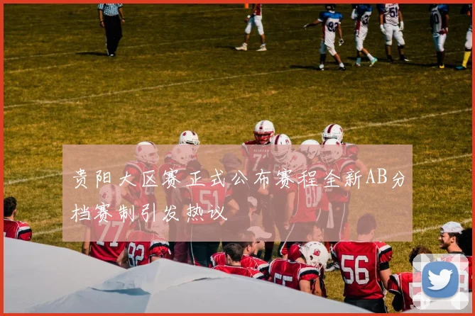 贵阳大区赛正式公布赛程全新AB分档赛制引发热议
